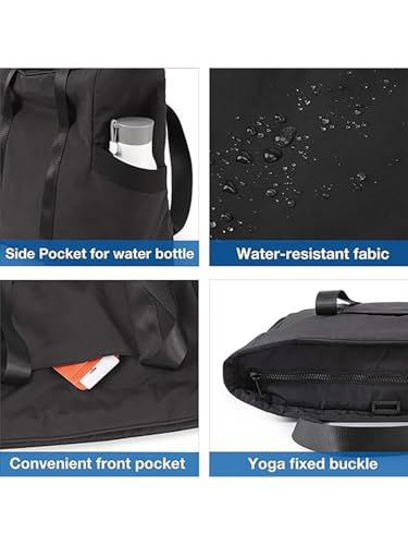 Women's Durable Travel Tote Bag Casual Large Capacity Handbag Lightweight Multi Pocket Shoulder Bag2