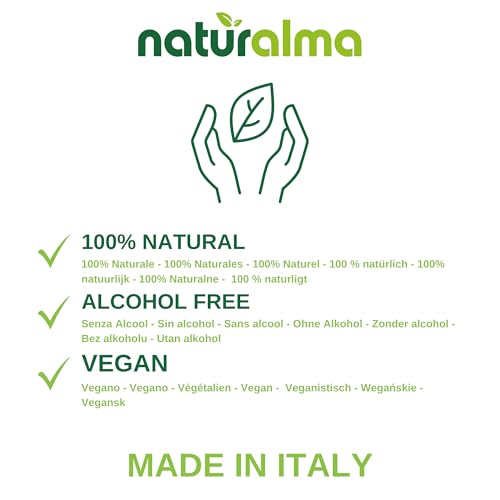 Baldrian (Valeriana officinalis) Wurzeln Alkoholfreier Urtinktur Naturalma - Flüssig-Extrakt Tropfen 120 ml - Nahrungsergänzungsmittel - Veganer
