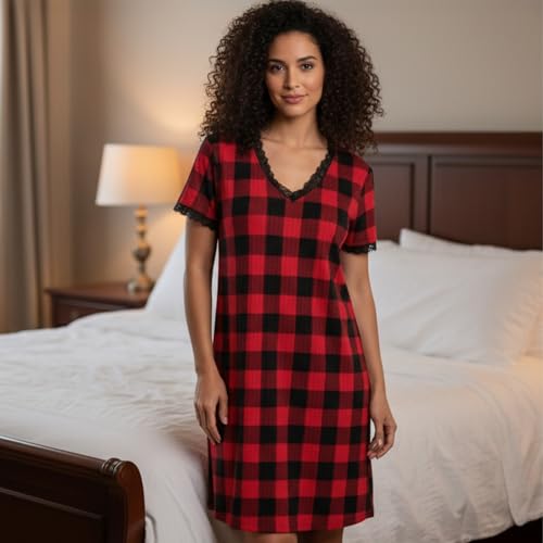 Image of Just Love Short Sleeve Nightgown for Women