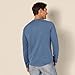Amazon Essentials Men's Slim-Fit Long-Sleeve Henley Shirt, Blue Heather, X-Large