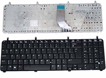 New Laptop Keyboard (Bigger Enter Key) Replacement for HP AEUT5U00010 AEUT5U00110 617262-001 519265-001 US Layout Black Color