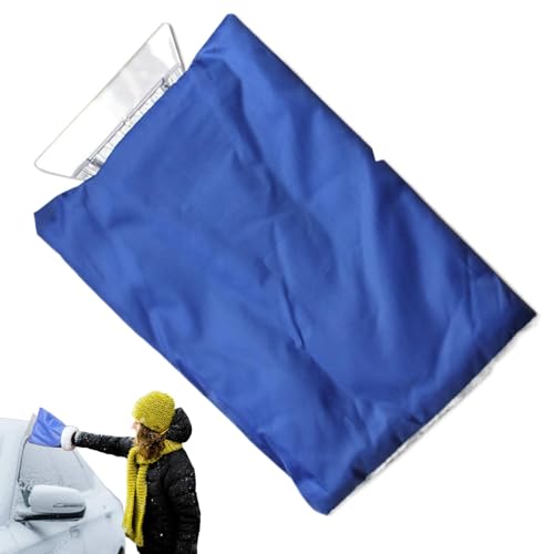Windshield Snow Scraper, resistente al agua, arañazos de hielo, 10,43 pulgadas Compact Snow Brush, perfecto para quitar el hielo, 1 paquete, ideal para la familia, amigos y colleages