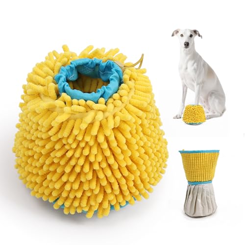 ETIAL 2-in-1 Dog Paw Cleaner & Dryer Cup with Built-In Towel, Portable Pet Foot Cleaning Washer for Mud, Dirt, Sand, and Water, Machine Washable, Foldable Design for Travel (L)