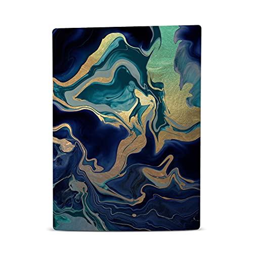 Skin PS5 Édition Disque autocollant vinyle Monika Strigel Indigo Mix habillage console - 2