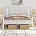 Yaheetech Struttura Letto Matrimoniale in Ferro Battuto a Doghe 160 x 200 cm...