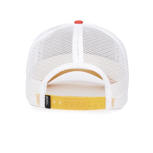 Image of Goorin Bros. Trucker Hat for Men and Women, White (The Wolf), One Size