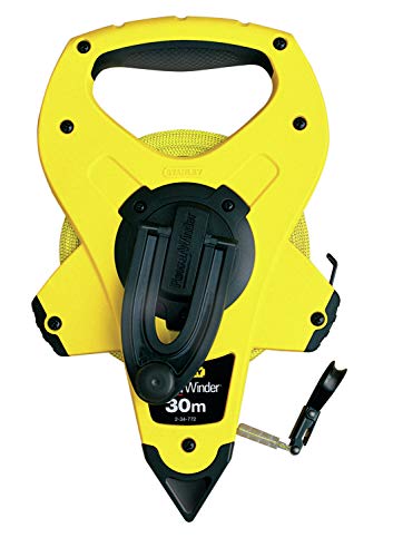 Stanley 2-34-772 Rotella Metrica Powerwinder, Nastro In Fibra Di Vetro, 30 M