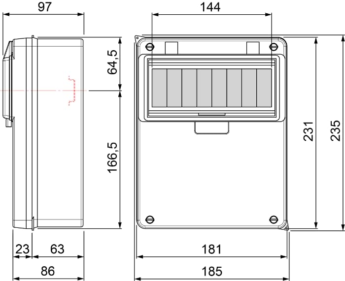 Boîte étanche de distribution IP54 SOLERA pour protéger vos circuits