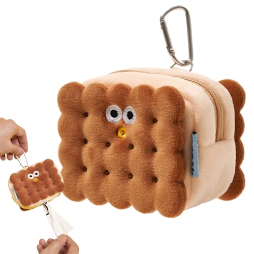 Dispensador De Bolsa De Caca De Perro Yhsioaklo Con Clip Para Correa | Soporte De La Bolsa De Residuos De Mascotas Con Ranura De Acceso Fácil | Accesorio De Limpieza De Perros Portátiles Para Caminata