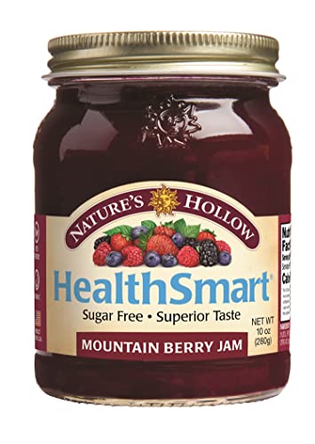 Healthsmart Sugar Free Mountain Berry Preserves, (6 Pack Case) By Natures Hollow #TOP1