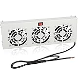 Magula 12V Rv Refrigerator Fan,Prevents Fins from Icing to Lowering The Temperature Inside The Refrigerator and Keep Food Fresh,Quiet RV Fridge Fan,RV Fridge Ventilation Cooling Fan