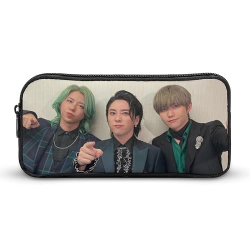 ミセス・グリーン・アップル 人気の筆箱 筆入れ 文具バッグ 筆箱 キャンバス 耐摩耗 文具収納 大容量 小学生 中学生 学習用品 22*12*5cm