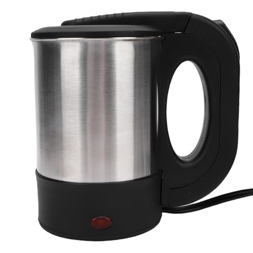 Hervidor eléctrico portátil para auto 12V 500ML acero inoxidable miniatura 1