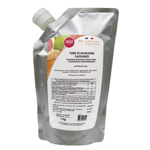 Fruits Rouges & Co Purée de fruits - mandarine 1kg Cover