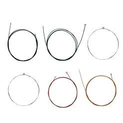 Pwshymi Jeu de Cordes de Guitare, 6 pièces de Cordes de Guitare Longue durée Professionnelles pour la Performance - Les Beatles, Paul McCartney, John Lennon, RIngo Starr, George Harrison Pwshymi Jeu de Cordes de Guitare, 6 pièces de Cordes de Guitare Longue durée Professionnelles pour la Performance – Image 4