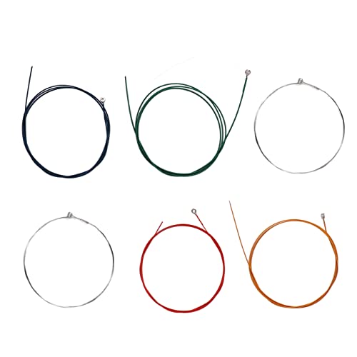 Pwshymi Jeu de Cordes de Guitare, 6 pièces de Cordes de Guitare Longue durée Professionnelles pour la Performance - Les Beatles, Paul McCartney, John Lennon, RIngo Starr, George Harrison Pwshymi Jeu de Cordes de Guitare, 6 pièces de Cordes de Guitare Longue durée Professionnelles pour la Performance – Image 5