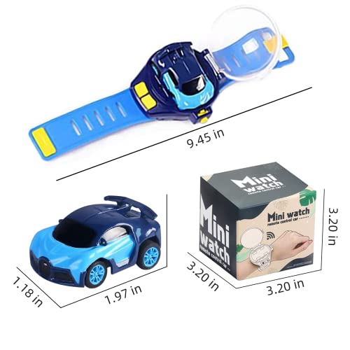 Relógio de brinquedo de carro de controle remoto com capa à prova de poeira - 2,4 GHz bonito relógio