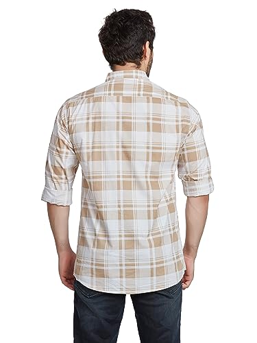 Image of BE ACTIVE Cotton Casual Checks Shirts for Men|| Casual Shirts for Men|| Mens Casual Shirts Full Sleeve