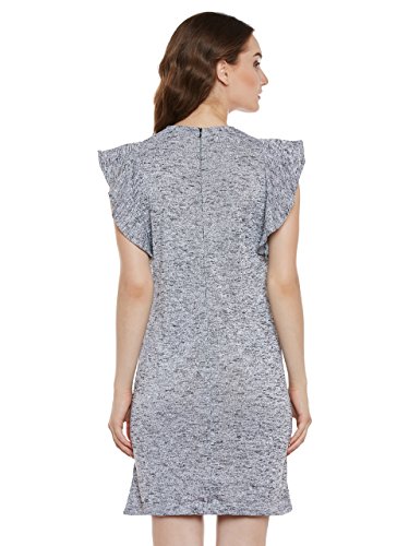 Image of Miss Chase Women's Pink Ruffled Shift Dress