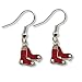 MLB Boston Red Sox Logo Dangler Earrings
