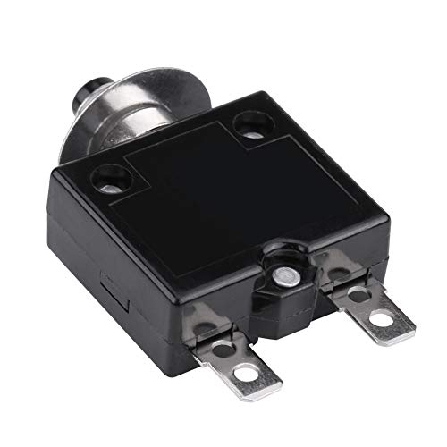 Disyuntor, Akozon Reinicio manual Disyuntores térmicos Botón pulsador Protector de sobrecarga de corriente(18A)