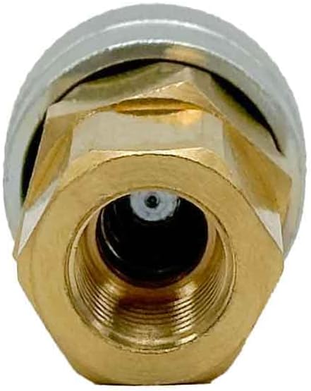 High Performance Air Hose Fittings, Automatic Quick Coupler, ARO 210, A Type, 1/4"" Coupler x 1/4"" Female Thread NPT