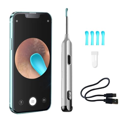 Otoscope sans fil WiFi LANMOU pour le soin des oreilles de toute la famille à la maison
