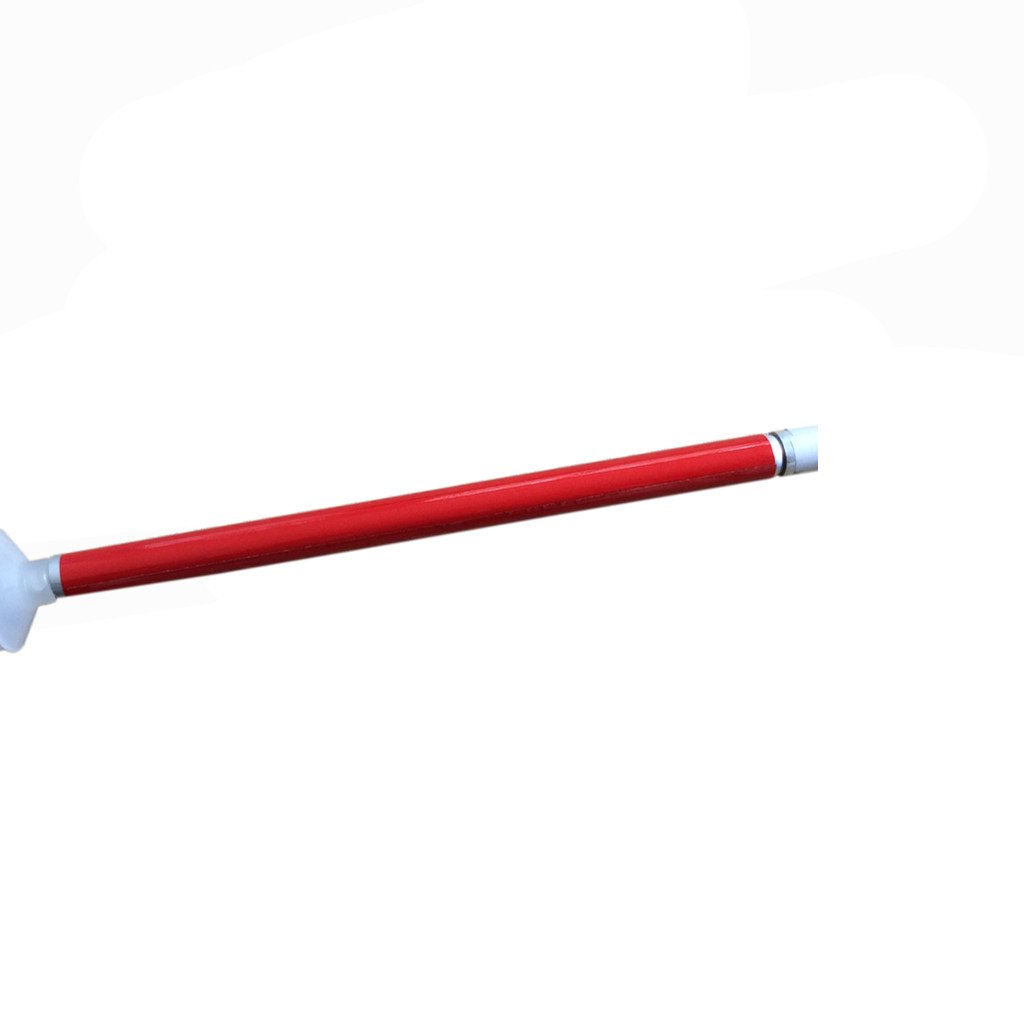 Aluminio Baston Blanco para Ciegos y Baja Vision Plegable, 5 Secciones, 130cm (51.2 pulgada)