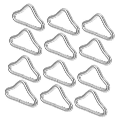 Anneaux triangulaires de trampoline robustes avec boucles durables pour filet extérieur