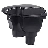 🚗【Optimizar espacio】La caja de almacenamiento de la consola puede mantener la consola central organizada y almacenar todo el contenido en un lugar específico, lo que facilita su búsqueda. Maximice el espacio de almacenamiento, coloque teléfonos, billeteras, relojes, monedas y muchos otros artículos para que su reposabrazos esté más organizado.
