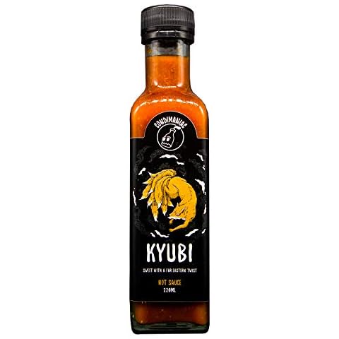 Kyubi Hot Sauce (Habanero Pepper, Pineapple & Chinese Five Spice) 220ml Cover
