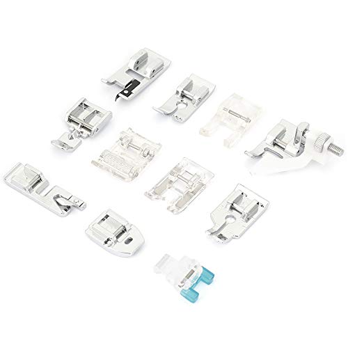Juego 11 Pies de Prensatelas para Máquina de Coser miniatura 5