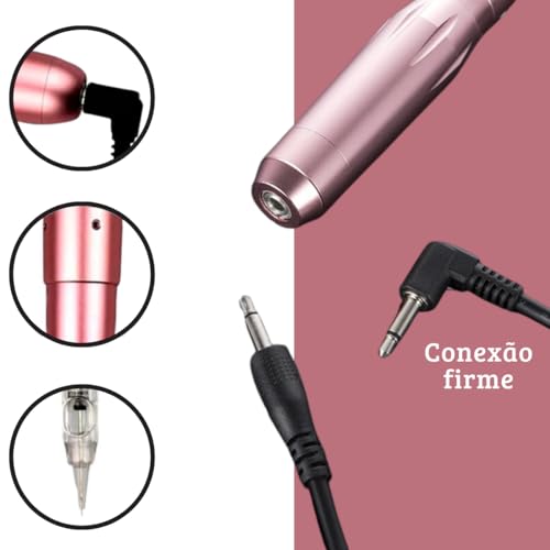 Equipamaneto Dermografo para Micropigmentação Profissional Estética