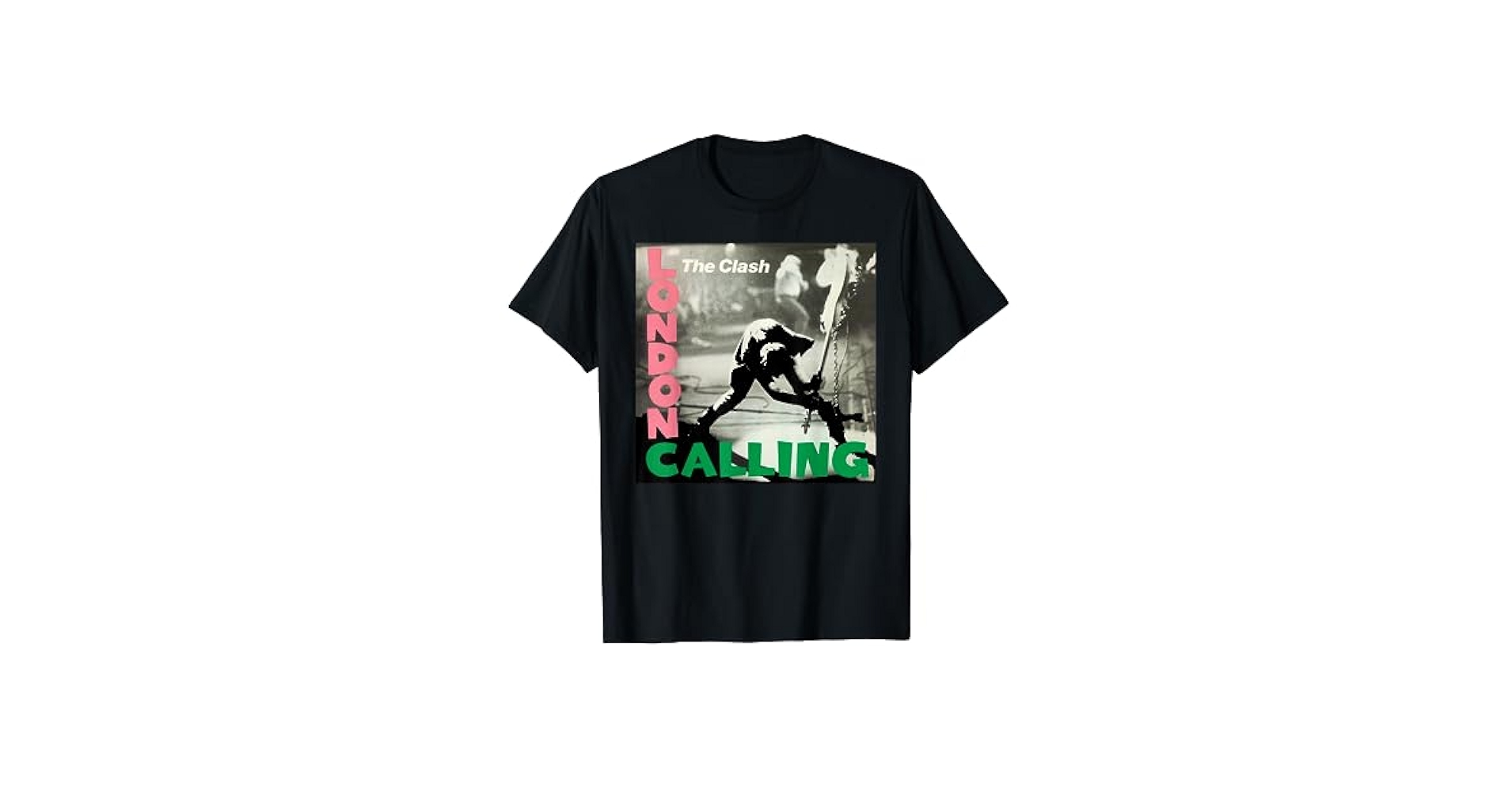 ビンテージThe Clash London Calling Tシャツ 1990 THE CLASH London Calling Vintage T-shirt - BIDSTITCH
