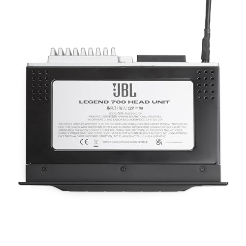 Image of JBL Legend 700 AV Receiver - 7 inch Touchscreen, Wireless Apple CarPlay & Android Auto, Includes Gravity VGC820PL Backup Camera - Premium Audio & Safety Bundle