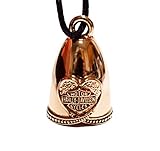  Harley-Davidson MOD Rose Gold Heart Ride Bell Glöckchen