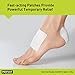 PROFOOT Pain Relief Patches for Foot & Heel Pain - 6 Count - Up to 8 Hours Relief from Sprains, Strains & Bruises