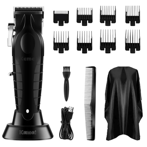 KEMEI 2296 Professional Hair Clippers for Men Cordless Barber Clippers