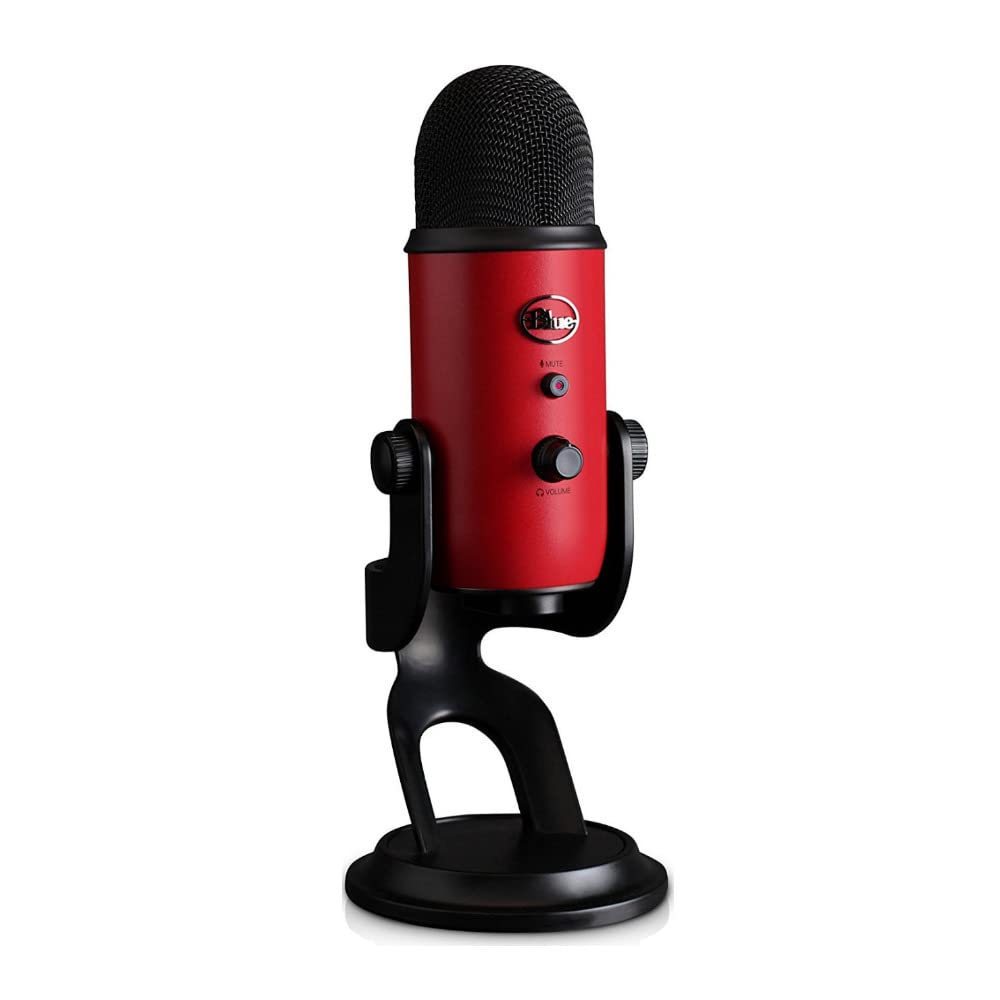 配信機器・PA機器・レコーディング機器 Blue Microphones Yeti Satin Red Amazon.com: Logitech for Creators Yeti USB Mic, Blue VO!CE