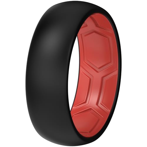 Bague de fiançailles en caoutchouc pour le sport et le travail ThunderFit