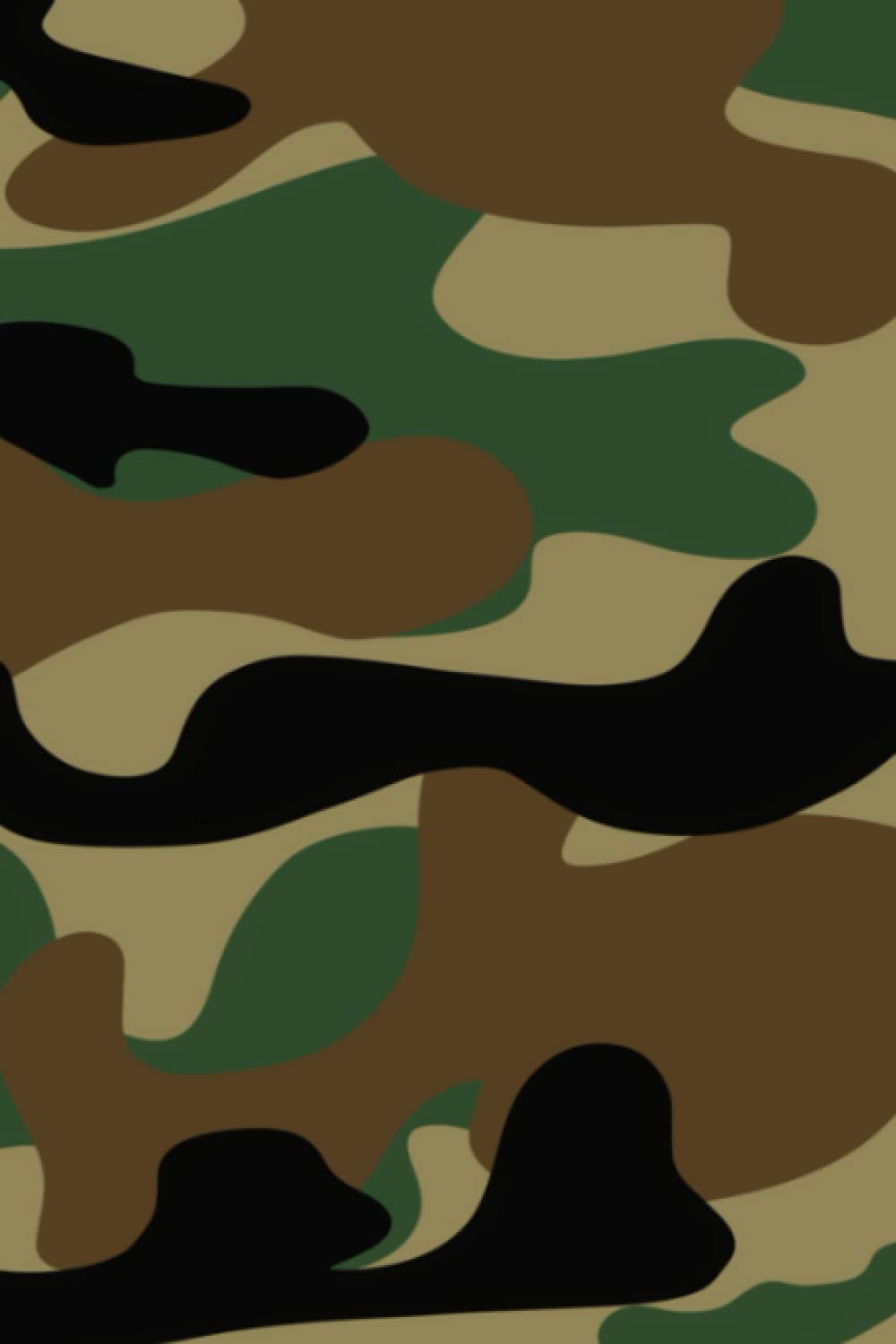 Camo Notebook: Camouflage Journal A5 Notepad