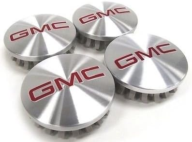 Autocaps G009 Gosweet 4X Brand NEW Four Pieces Brushed Wheel Center Hub Caps for 2014 2015 2016 2017 GMC Yukon Yukon XL Sierra 1500 Denali 3.25" 83mm22837060, 20941999, 19301601 US Fast Shipment