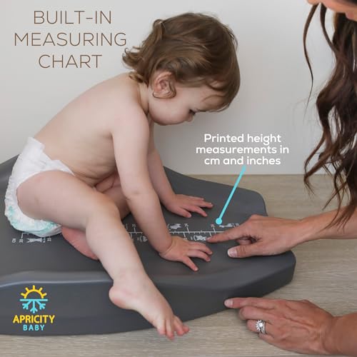 Apricity Baby's Deluxe Diaper Changing Station Large Portable Changing Pad-Unique Shape for Max Comfort-Waterproof Wipeable Diaper Station Non-Slip Baby Changing Mat-Must-Have Changing Pad for Dresser - Image 5