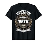 Photo Gallery nato nel settembre 1978 parti originali vintage compleanno maglietta Photo Gallery nato nel settembre 1978 parti originali vintage compleanno maglietta