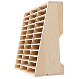 SEWACC Multi-gitter Holz Aufbewahrungsbox Für Mobiltelefone Meetingraum Organizer Mit Elegantem Design Praktische Mehrfache Fächer Geeignet Für Büro Schule Und Handygeschäfte