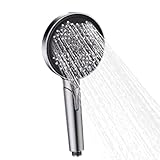 Celuicion Hochdruck-Duschkopf | Handbrause, tragbar, Hochdruck-Handbrause, leistungsstark, Badzubehör, 5 Modi, für Haus, Wohnung, Hotel, Waschen, Reinigung, Erwachsene, Tiere