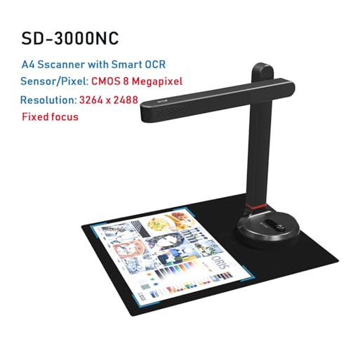 Scanner de livres automatique T101 haute précision SD-3000NC LED OCR
