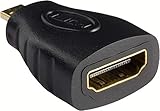 HDMI Adapter - HDMI Buchse Typ A auf micro HDMI Stecker Typ D