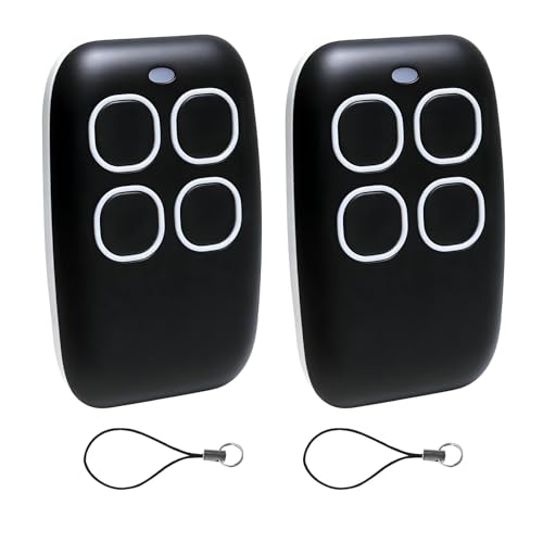 Mando a distancia universal para puerta de garaje 433 MHz, multifrecuencia, código variable y código fijo, mando a distancia universal 4 en 1, compatible con más de 90 marcas, IPX6 resistente al agua