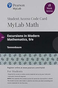 Loose Leaf Excursions in Mathematics, Loose-Leaf Edition Plus Mylab Math with Pearson Etext -- 18 Week Access Card Package [With Access Code] Book